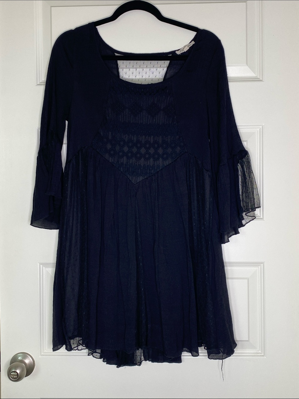 Black Whimsigoth Shift Dress - Picture 1 of 6